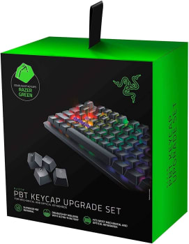 Acessório para Teclado Gamer Razer PBT Keycap Upgrade Set Green Verde