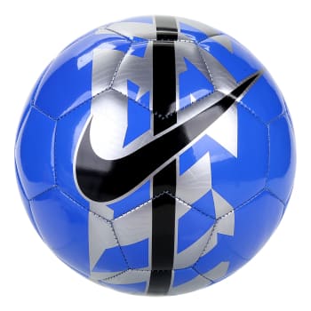 Bola Futebol Nike React Campo - Azul e Cinza