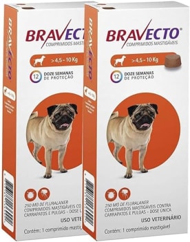 Antipulgas Bravecto De 4,5 A 10 Kg - Original - PET SHOP