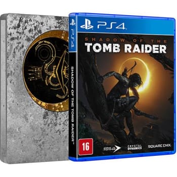Jogo Shadow Of The Tomb Raider Edição de Pré-Venda - PS4