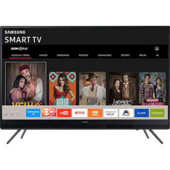 Smart TV LED 49" Samsung 49K5300 Full HD com Conversor Digital Integrado Wi-Fi 2 HDMI 1 USB com Tizen Gamefly Áudio Frontal