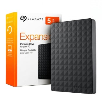 HD Externo Seagate Portátil Expansion 5TB USB - STEA5000402