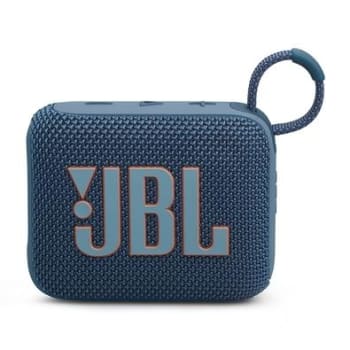 Caixa de Som Portátil JBL GO 4, Bluetooth, 4.2w RMS, Até 7h, Azul - JBLGO4BLU