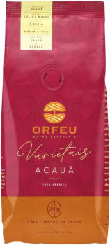 Café Acauã Orfeu em Grãos, 100% Arabica 250g