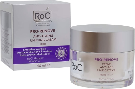 Creme Anti-Idade Uniformizador Pro-Renove, ROC, 50 ml, Pacote de 1