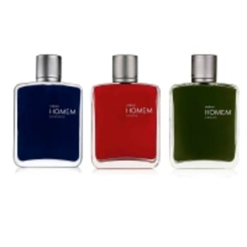 2 Perfumes Deo Parfum Natura Homem - 100ml