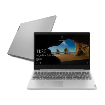 Notebook Lenovo Ultrafino ideapad S145 i3-1005G1 4GB 1TB Windows 10 15.6" 82DJ0002BR Prata - Carrefour