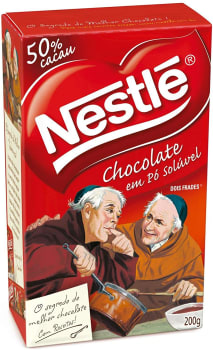 Chocolate em Pó, Nestlé, Dois Frades, 200g