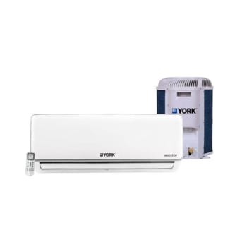 Ar condicionado Split Hi Wall Inverter York 12000 BTU/h Home Star Quente e Frio YHHE12C3I1- 220 Volts - Magazine Ofertaesperta