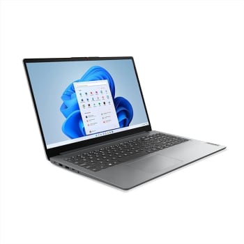 Notebook Lenovo Ultrafino IdeaPad 1 R5-7520U 8GB 256GB SSD Windows 11 15.6" 82X50002BR Cloud Grey 