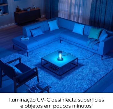 Luminária de desinfecção UV-c Philips, 24W, bivolt