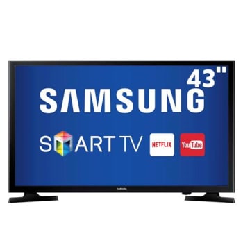 Smart TV LED 43” Full HD Samsung 43J5200 com ConnectShare Movie, Screen Mirroring, Wi-Fi, Entrada HDMI e USB