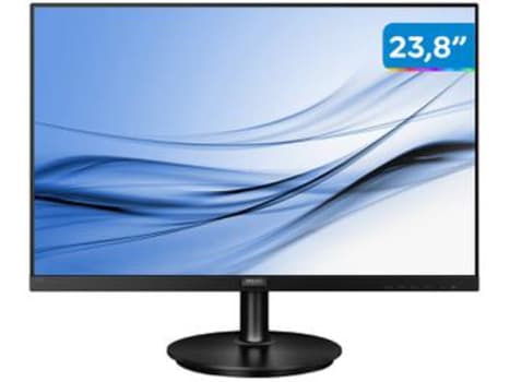Monitor para PC Philips Série V8 23,8” LED - Widescreen Full HD HDMI VGA IPS - 242V8A