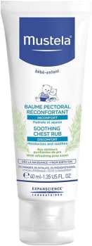 Mustela BR Mustela Bálsamo Reconfortante 40Ml Para Massagem Peitoral Nos Bebês Conforto De Gripes e Resfriados Fragrância Refrescante De Pinho E 97% D