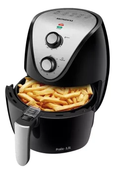 Fritadeira Elétrica Mondial Inox IV 3,5L - AF-30-I