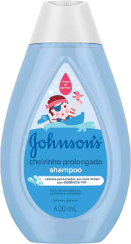 2 Unidades - Johnson's Baby Shampoo Infantil Cheiro Prolongado, 400ml