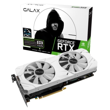 Placa de V deo Galax NVIDIA GeForce RTX 2070 EX White 8GB GDDR6