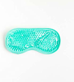 Mascara em Gel para Olhos, Verde, Hot&Cold Gel Eye Mask, Océane, Océane, Verde