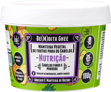 Lola Cosmetics Be(M)Dita Ghee Nutrição Abacaxi 100G