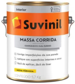 Massa Corrida Branca 3,6L - Suvinil