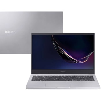 Notebook Samsung Book E20 Celeron-5205U 4GB 500GB Intel UHD Graphics Tela 15,6" HD W10 - NP550XCJ-KO1BR