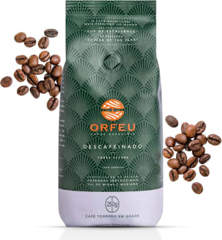 Café Em Grãos ORFEU Descafeinado Orfeu 250g