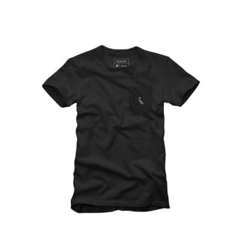 Camiseta Reserva Com Bolso Masculina - Preto