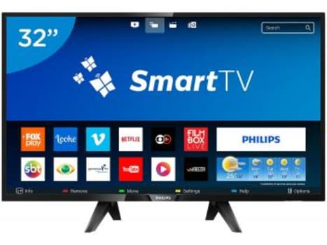 Smart TV LED 32" Philips 32PHG5102 - Conversor Digital 3 HDMI 2 USB - Magazine Ofertaesperta