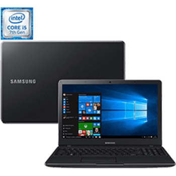 Notebook Samsung Expert X21 Intel Core i5 4GB 1TB Tela LED FULL HD 15.6" Windows 10 - Preto