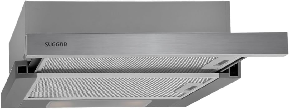 Depurador de Ar Suggar Slim de Embutir DE61IX 60 CM Inox, 110V