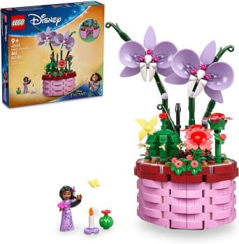 LEGO Set Disney Classic 43237 Vaso de Flores da Isabela 641 peças