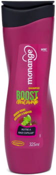 2 Unidades - Shampoo Monange Boost De Crescimento 325ml