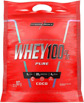 Whey 100% Pure 900g Pouch Integralmedica - Chocolate