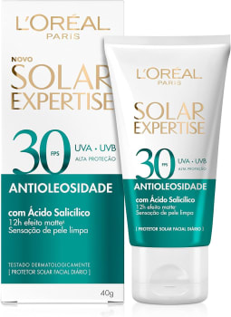 Protetor Solar Facial L'Oréal Paris Solar Expertise Antioleosidade Fps30 40G