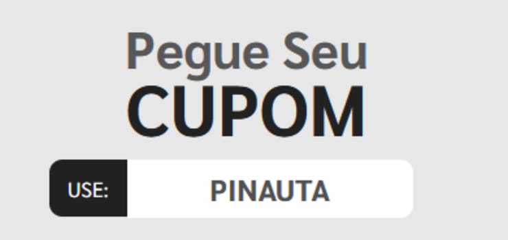 Cupom PINAUTA de 15% a 50% de Desconto no Ponto Frio!