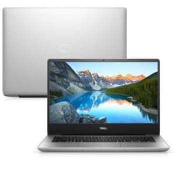 Notebook Dell Inspiron i14-5480-M40S 8ª Geração Intel Core i7 16GB 1TB+128GB SSD Placa de Vídeo FHD 14" Windows 10 Prata