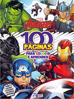 100 Paginas Para Colorir Disney. Vingadores