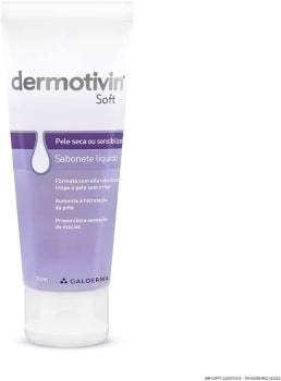 Soft Sabonete Liquido Dermotivin - 70ml