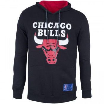 mitchell & ness chicago bulls moletom com capuz