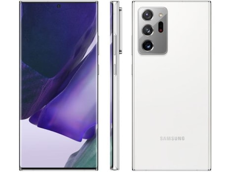 Smartphone Samsung Galaxy Note 20 Ultra 256GB - Mystic White 12GB RAM 6,9” Câm. Tripla + Selfie - Magazine Ofertaesperta