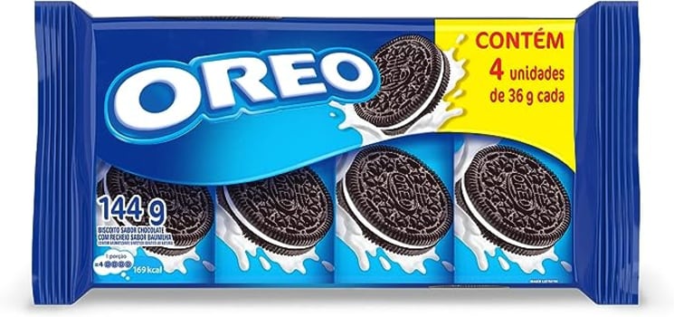 Biscoito Recheado Oreo 36G Original - Supermercado Mais Perto