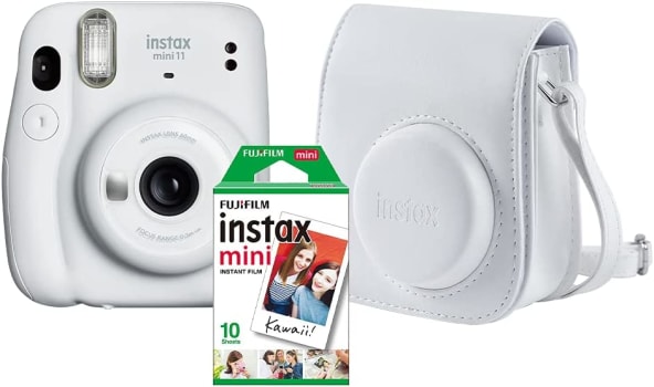 Kit Câmera Instax Mini 11 + Bolsa Sintética + Instax Mini Filme 10 Unidades - Fujifilm