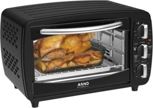 Arno Forno Elétrico Arno Airfry 5 em 1 FOR3, 20L, Preto, 220V