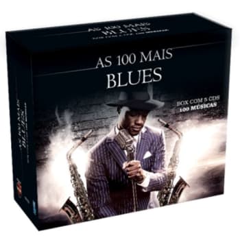 Box 5 CDs As 100 Mais Do Blues
