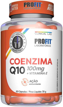 Coenzima Q10 - 100 Mg - 60 Cápsulas - Profit