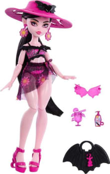 Boneca Monster High Ilha do Terror Boneca Draculaura Articulável com Acessórios - Mattel - Bonecas - Magazine OfertaespertaLogo LuLogo Magalu