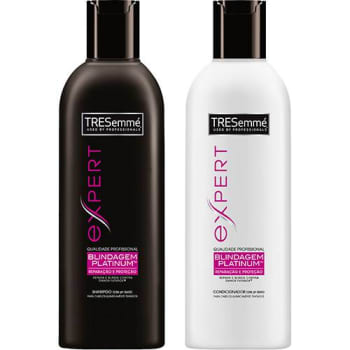 Kit Shampoo + Condicionador TRESemmé Expert Blindagem Platinum (Cód. 129580350)