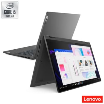 Notebook Lenovo Ideapad Flex 5i i5-1035G1 8GB SSD 256GB Intel UHD Graphics Tela 14" FHD W10 - 81WS0002BR