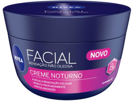 Creme Hidratante Facial Nivea Noturno 100g - Magazine Ofertaesperta