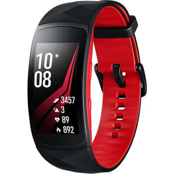 Gear Fit2 Pro Preto/ Vermelho Pulseira G - Samsung